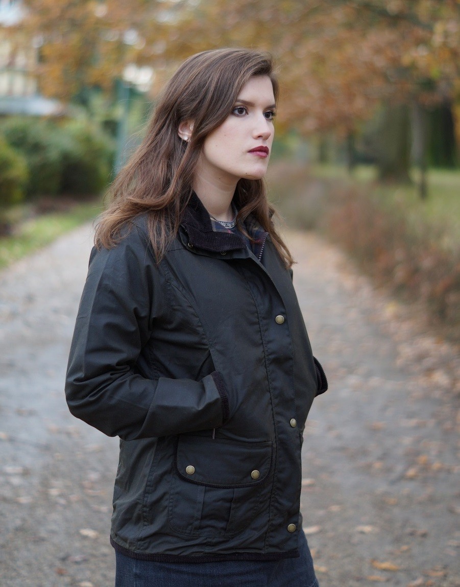 Veste de chasse online huilée pas cher