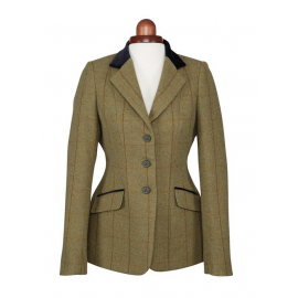 Veste De Chasse Vintage Bleue Harry Hall - Taille 8-10 - Style Jupe - Occasion Bon état