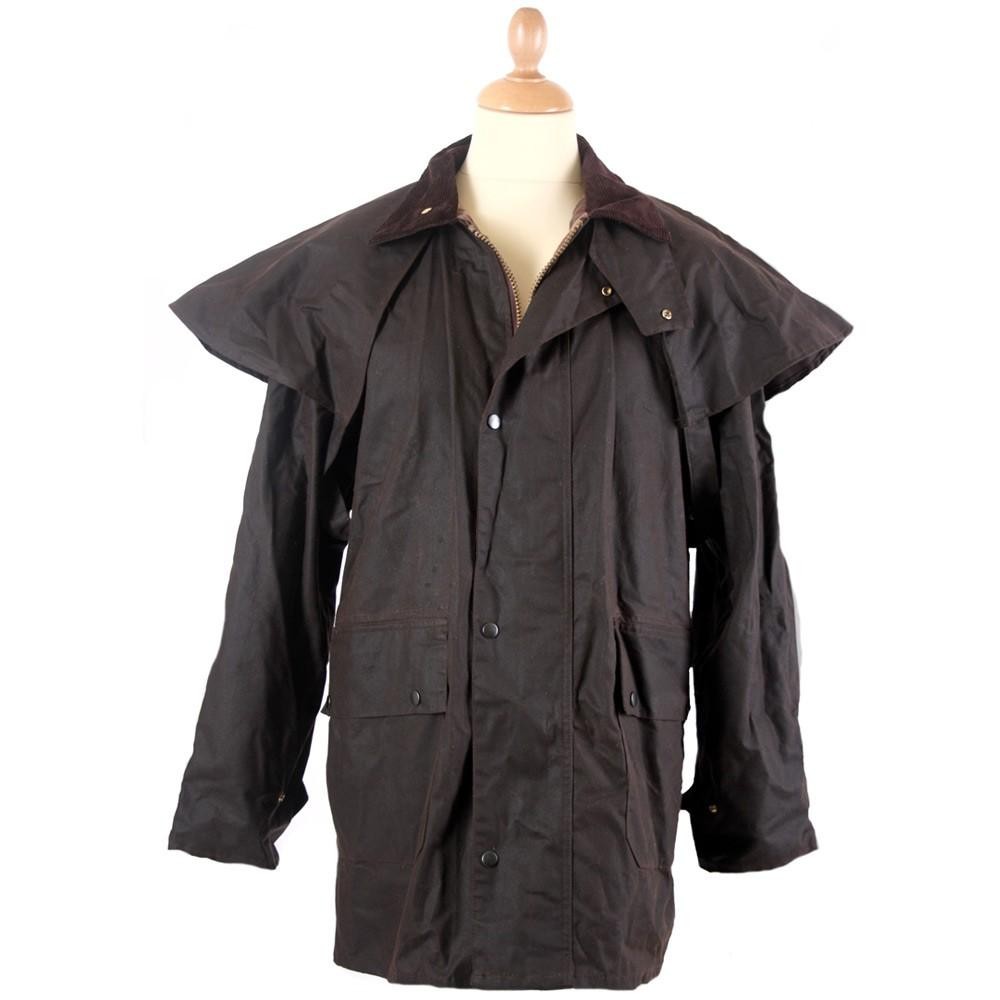 Veste de clearance chasse huilée marron