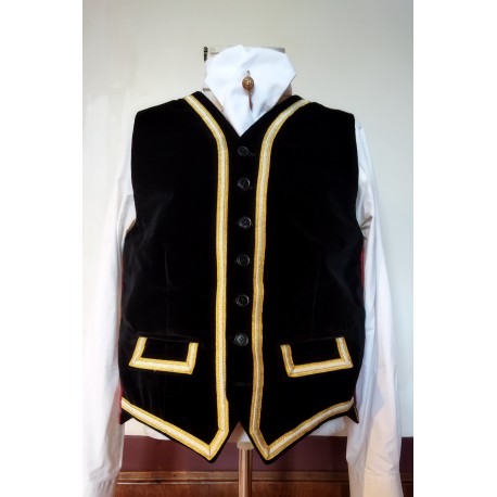 Gilet de vénerie avec galon gilet de chasse a courre
