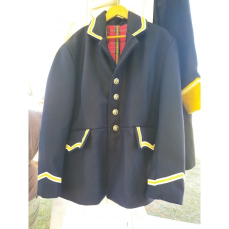 Veste de piqueux de venerie, tenue de chasse à courre
