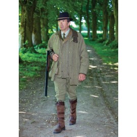 Veste de chasse en tweed