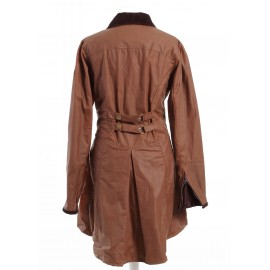 Veste de chasse en coton enduit