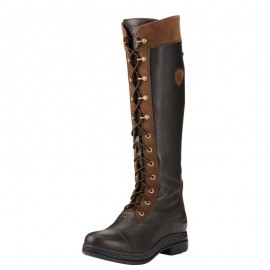 Botte cuir waterproof femme